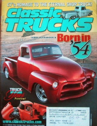 CLASSIC TRUCKS 2005 FEB - SLICK 3100, '56 FORD PANEL
